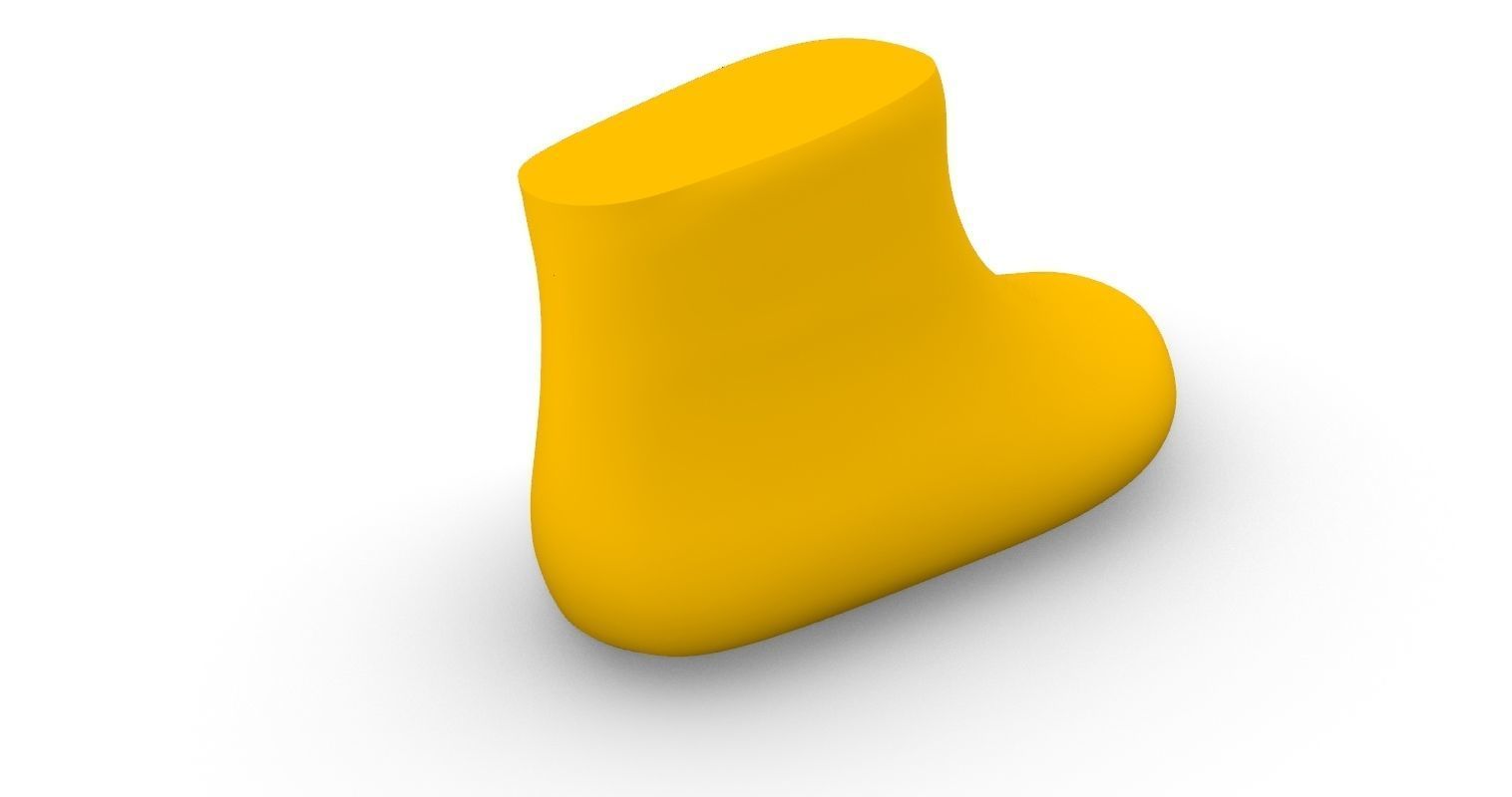 Baby Shoe Last 3D print model_1