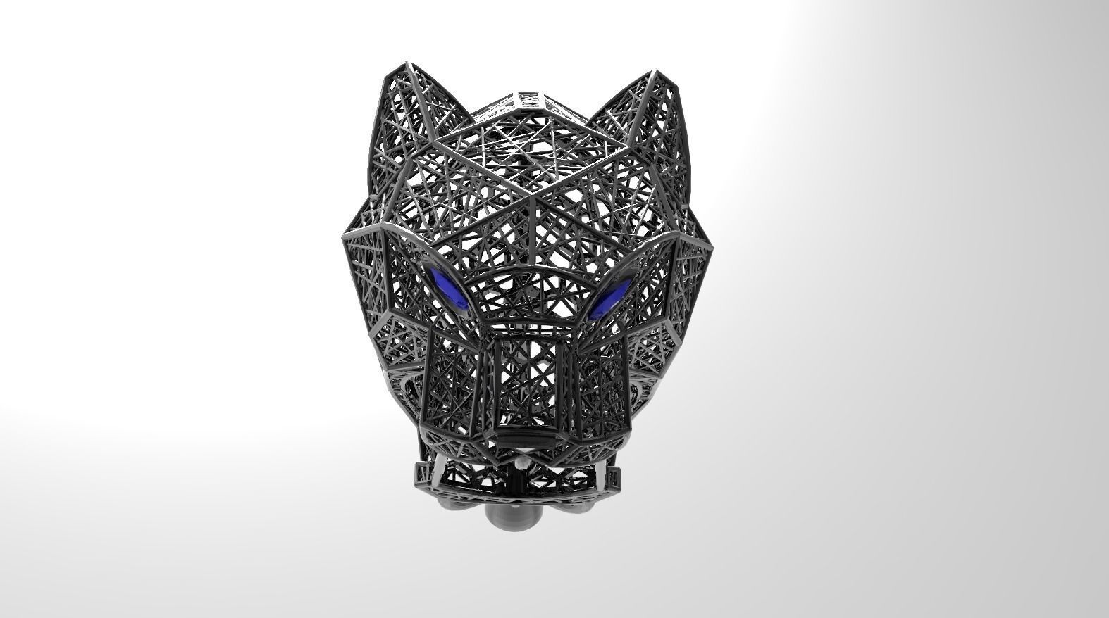 panther TAGER RING 3D print model_1