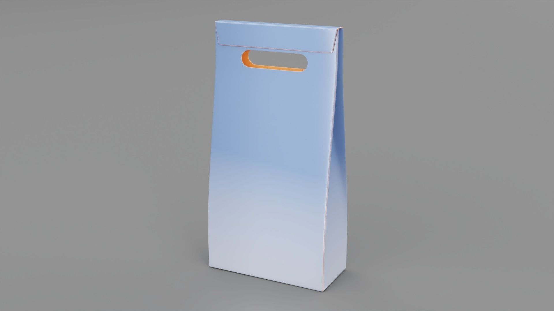 Empty packages cosmetics box Low-poly 3D model_15