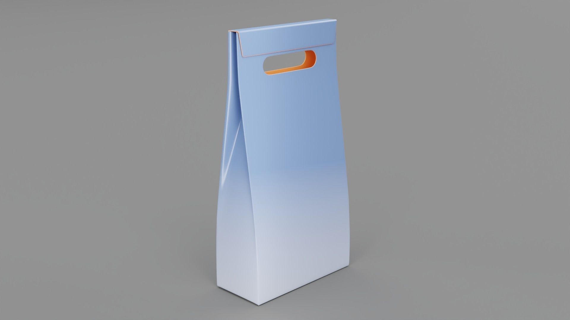 Empty packages cosmetics box Low-poly 3D model_17