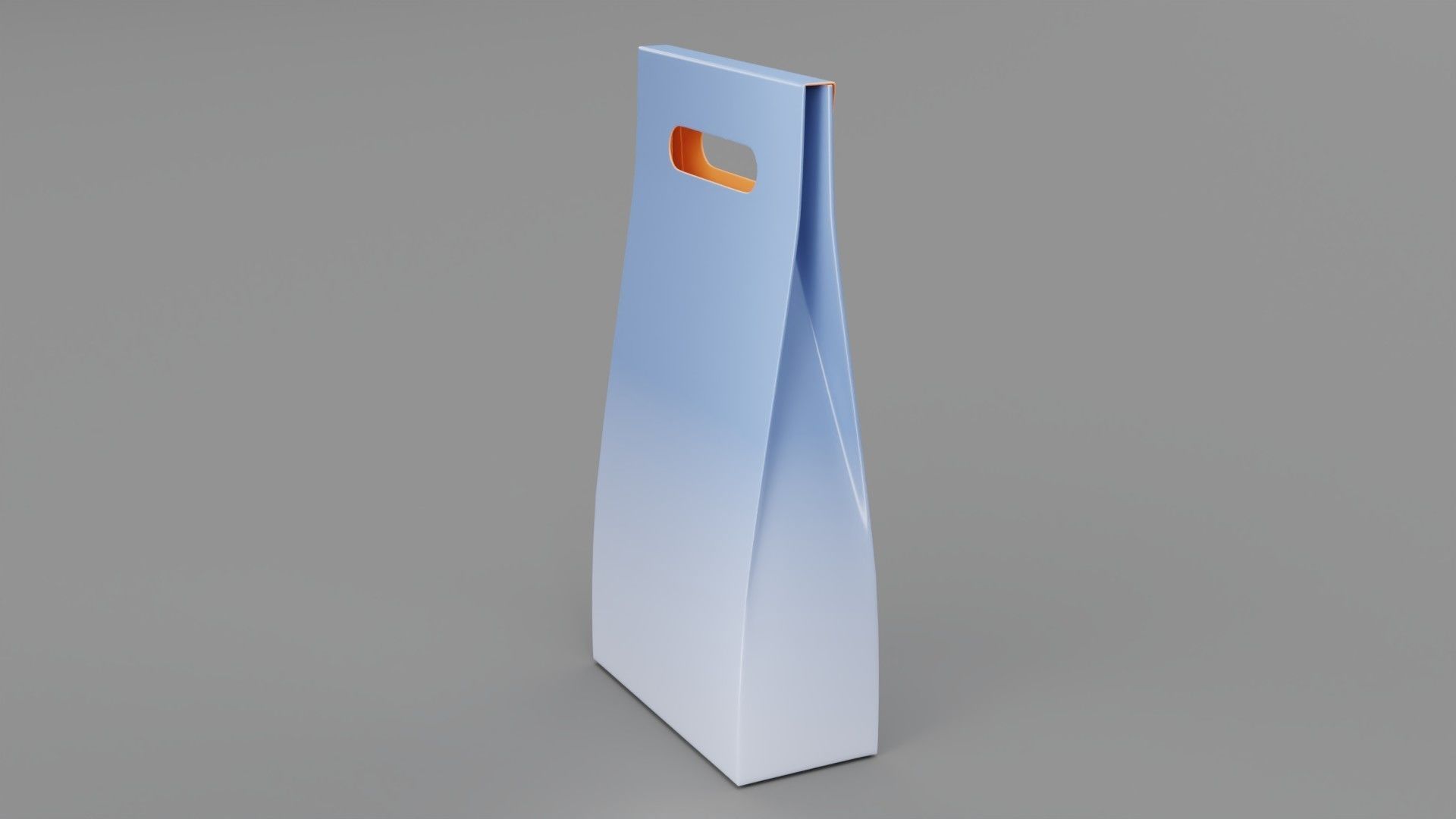 Empty packages cosmetics box Low-poly 3D model_19