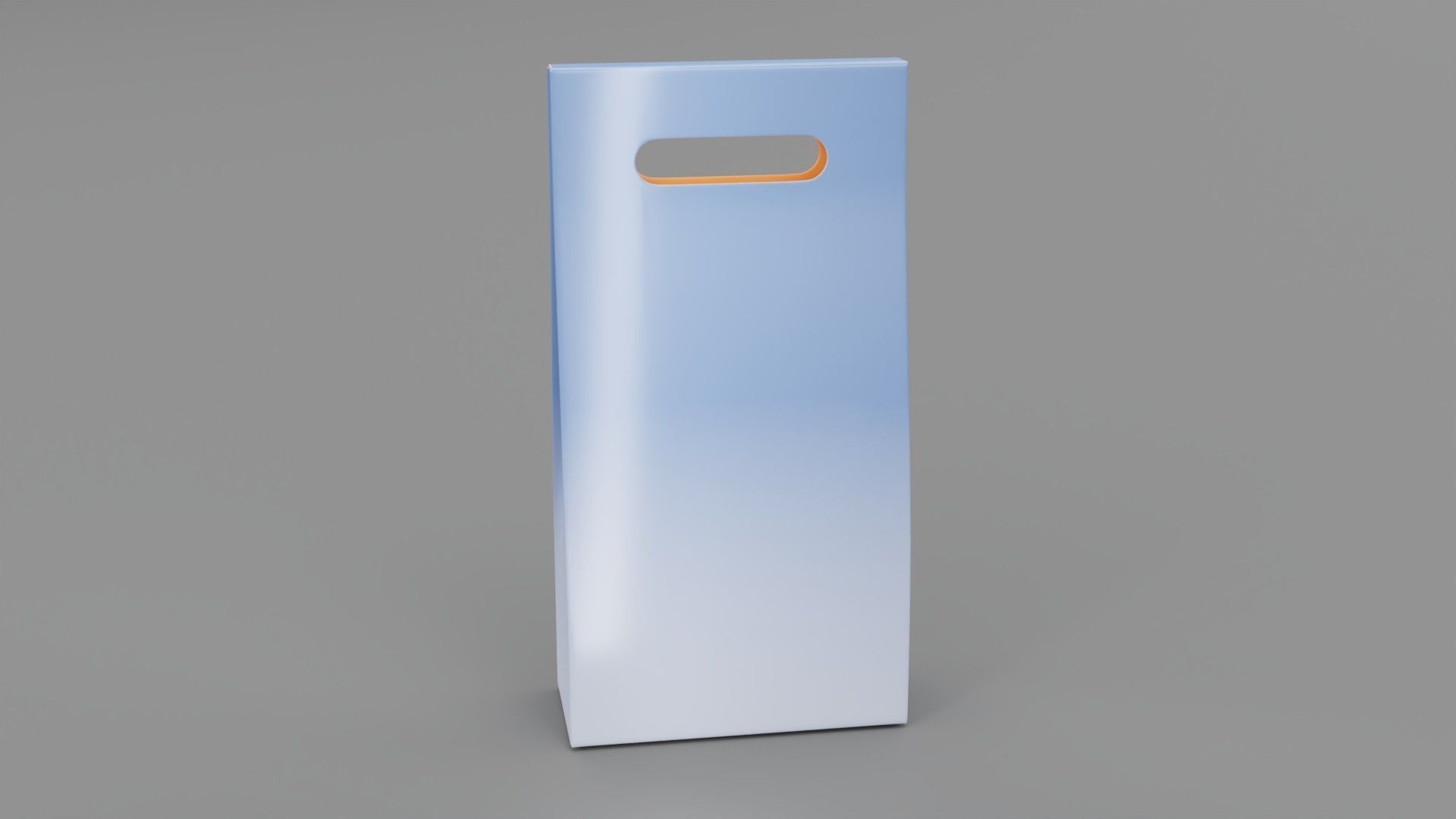 Empty packages cosmetics box Low-poly 3D model_11