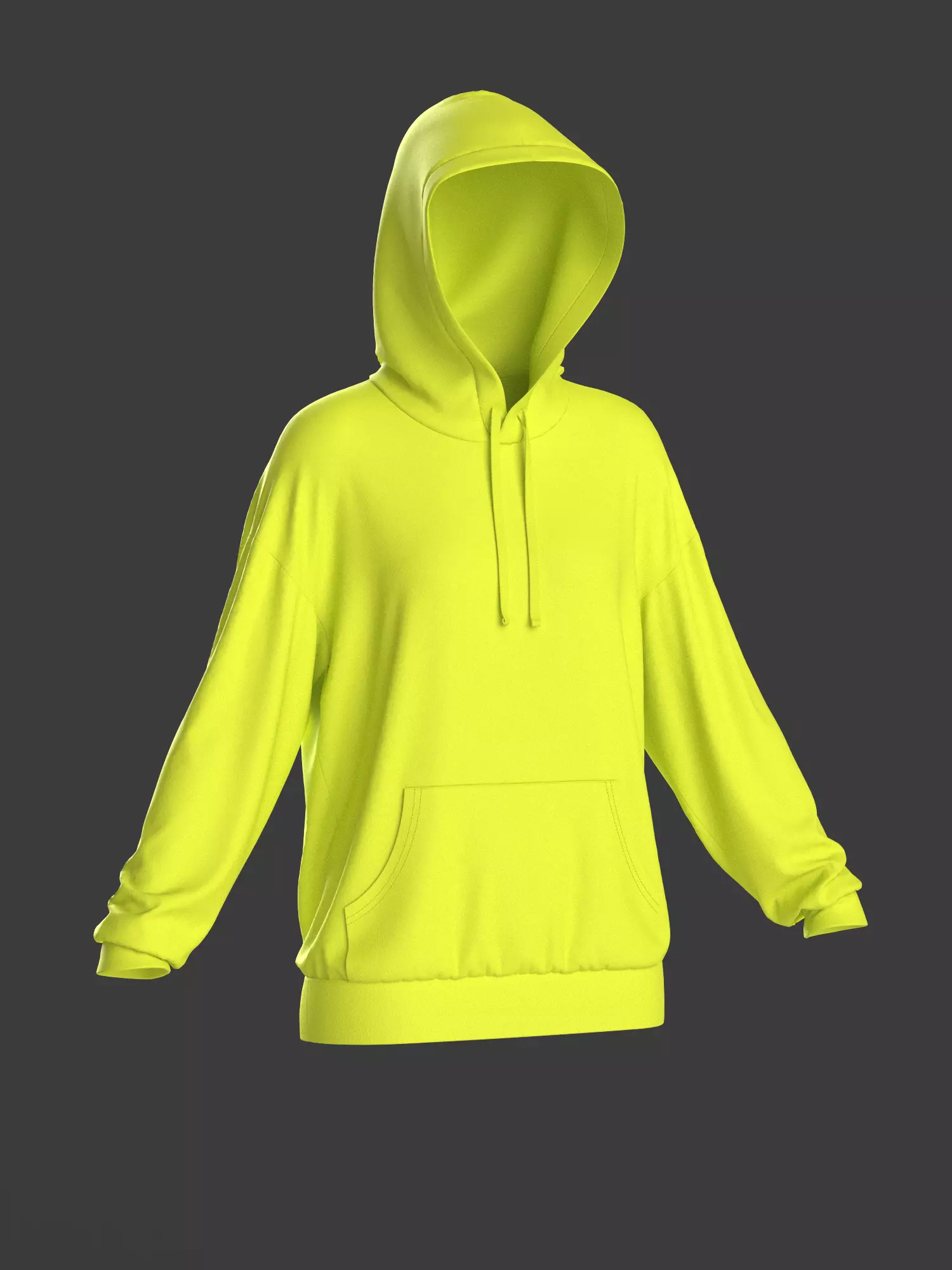 Hoodie neon 3D model