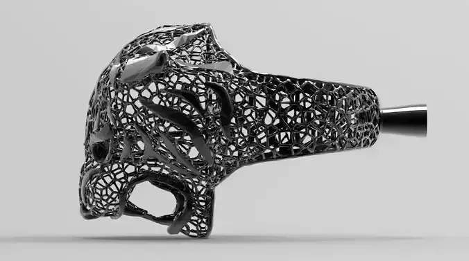 TIGER RING  3D print model