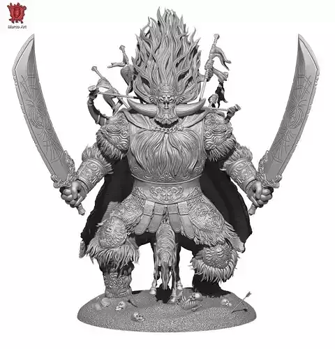 Elden Ring Radahn Stl flie 3D print model