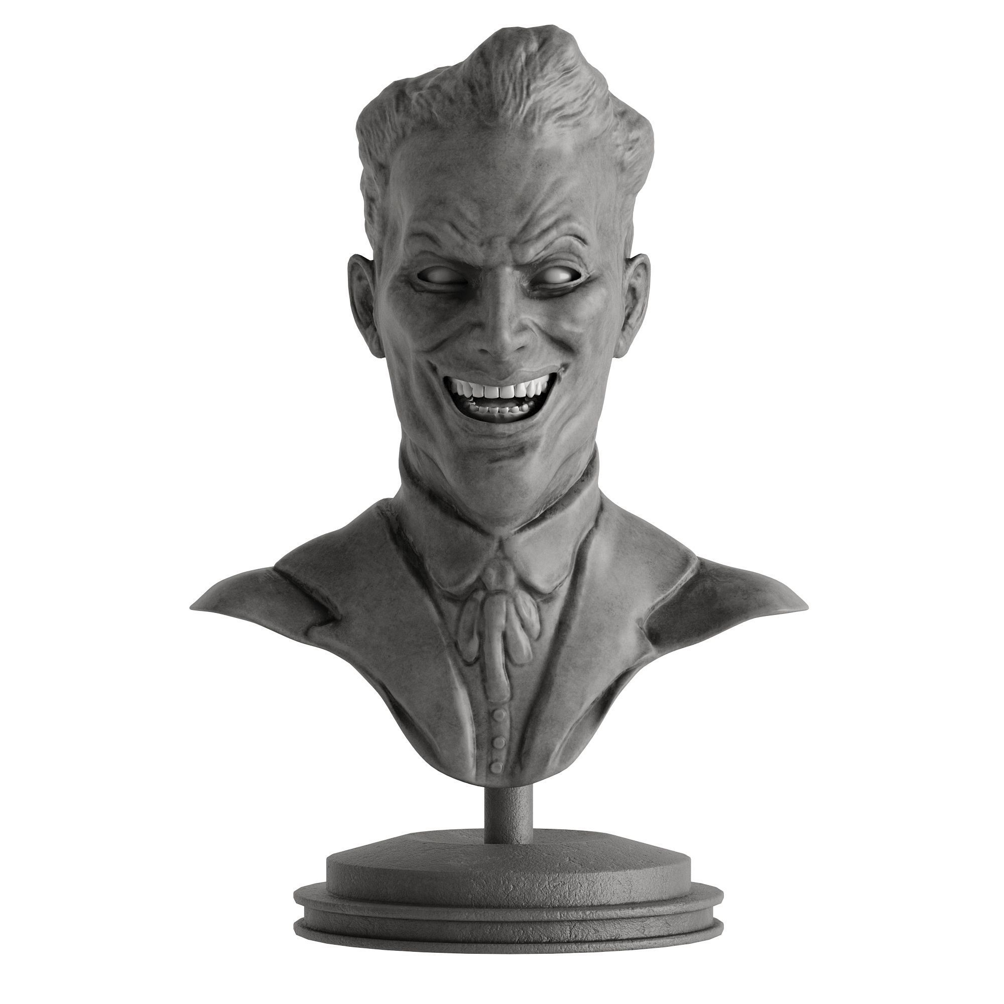 Human Sculptures 14 Comic Characters Low-poly 3D model_2