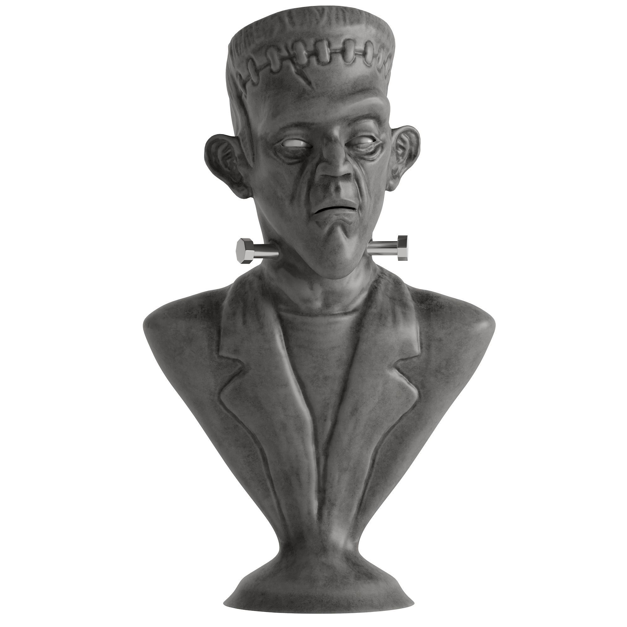 Human Sculptures 14 Comic Characters Low-poly 3D model_5