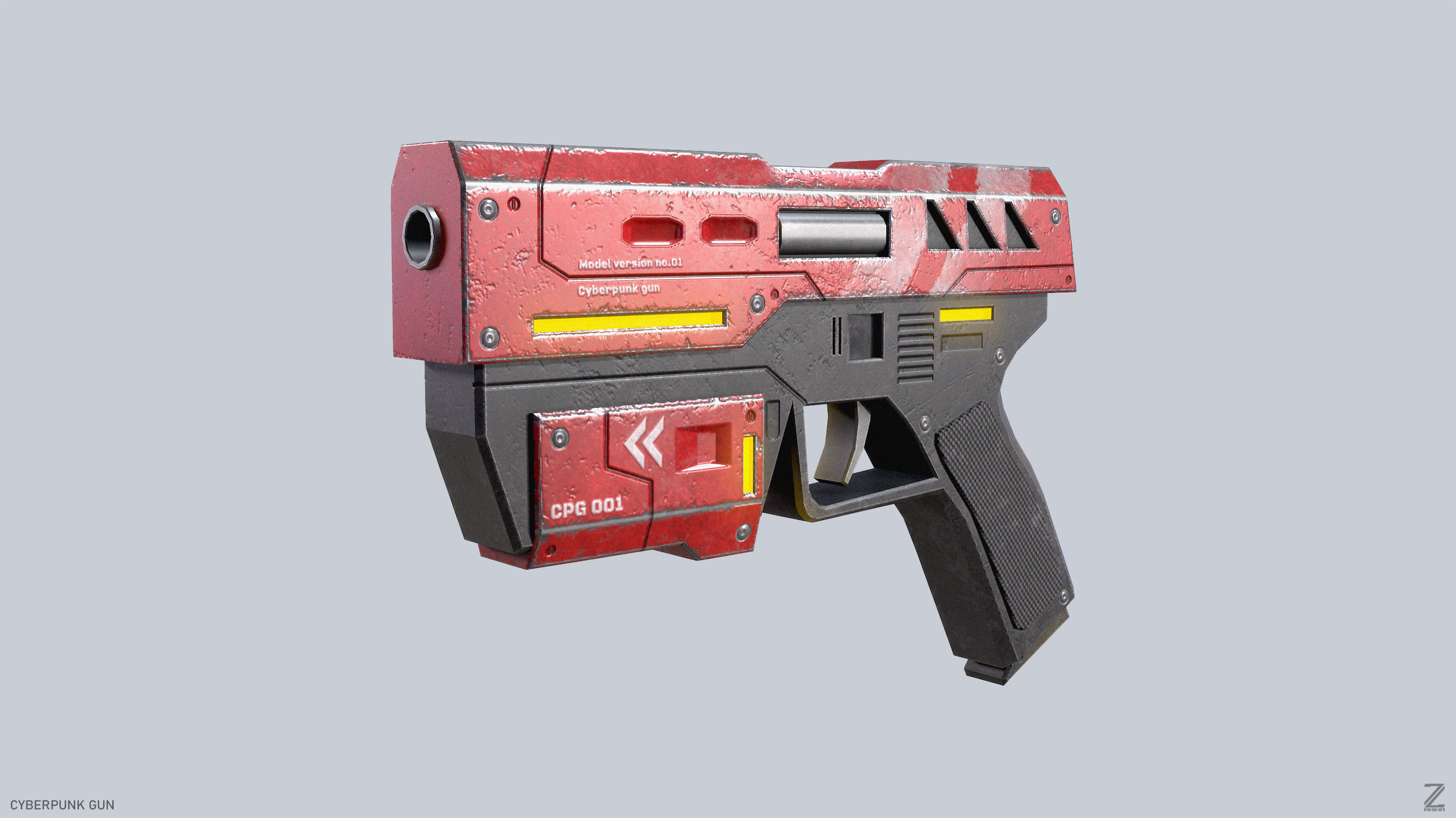 Cyberpunk gun collection _1