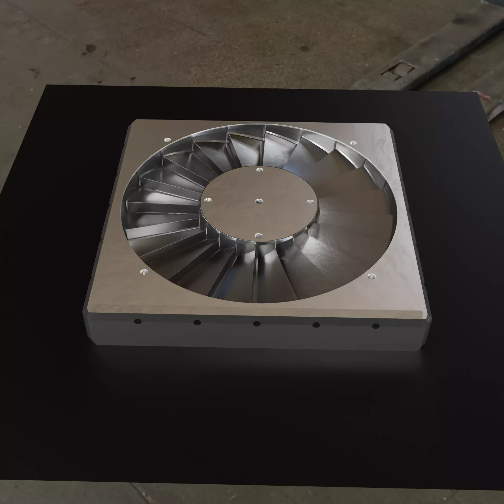 Fan Material Free 3D model