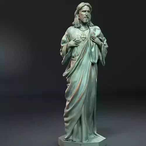 Jesus Sculpture 04