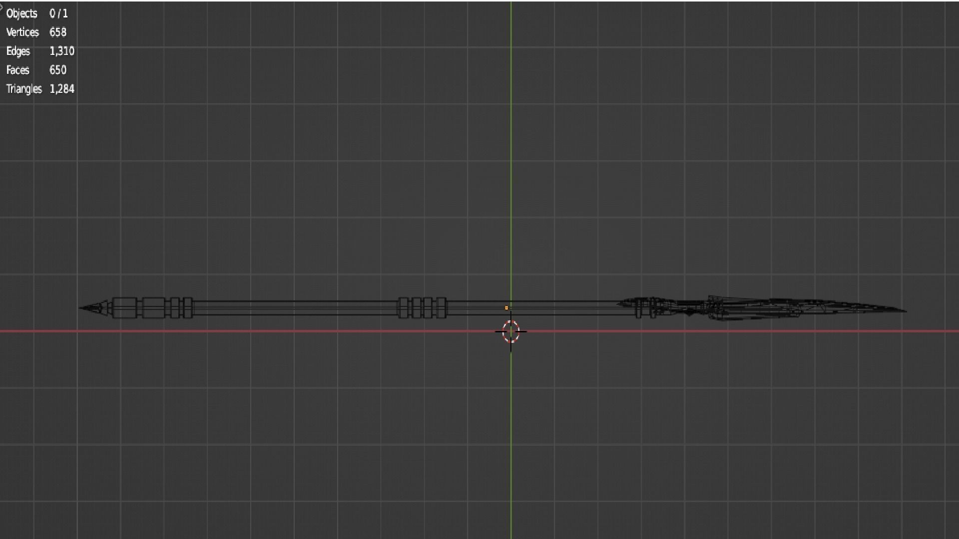 MEDIEVEL SPEAR Low-poly 3D model_14