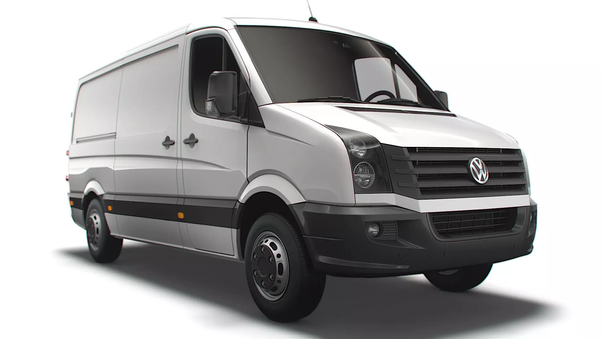 Volkswagen Crafter Van L2H1 2016 3D model