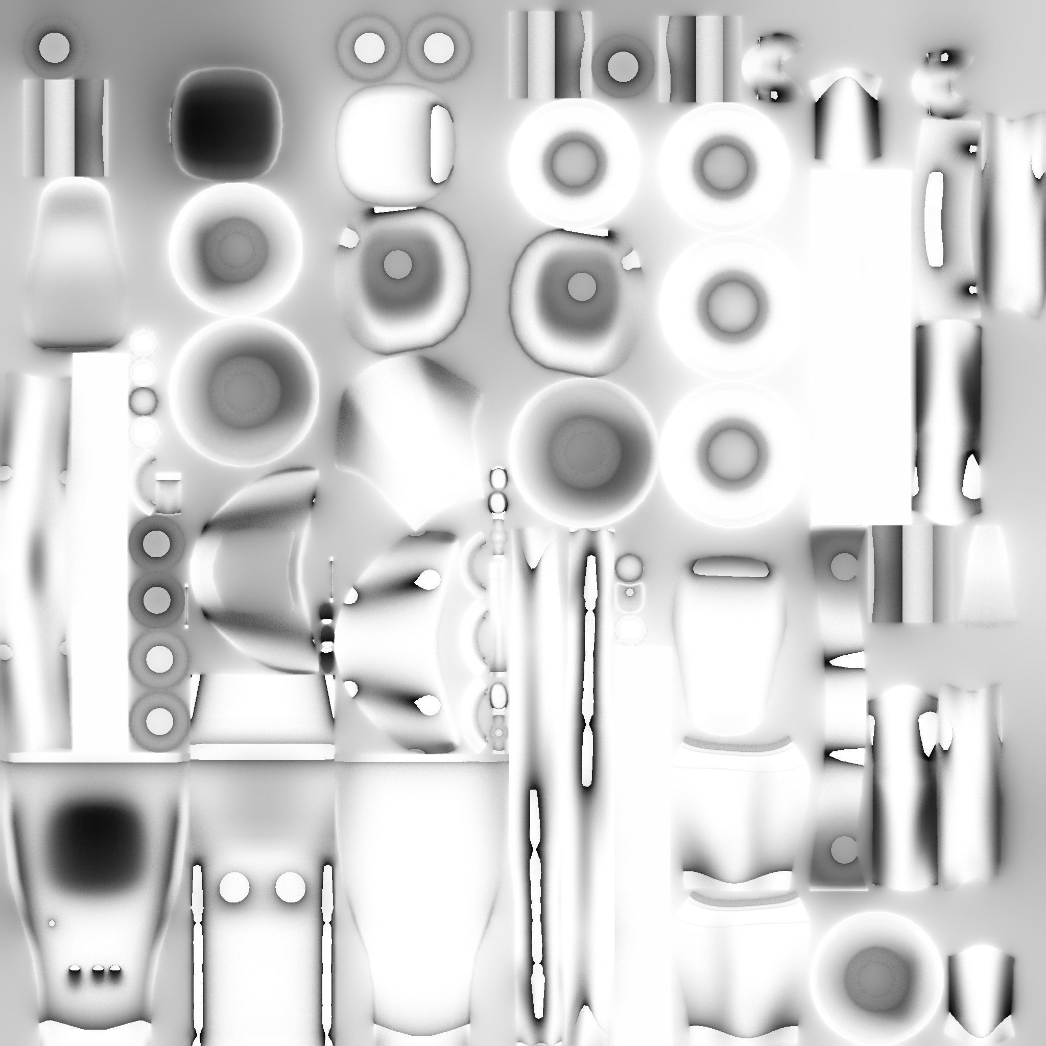 Cartoon Kart G07 Orange - Vehicle Racing Design Low-poly 3D model_23