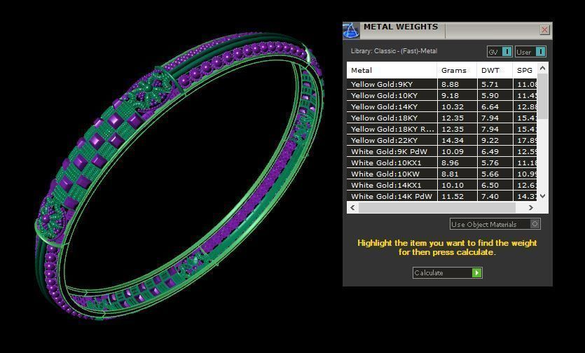 Bracelet  3D print model_8