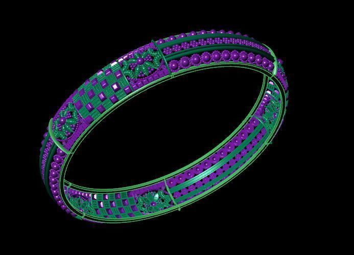 Bracelet  3D print model_5