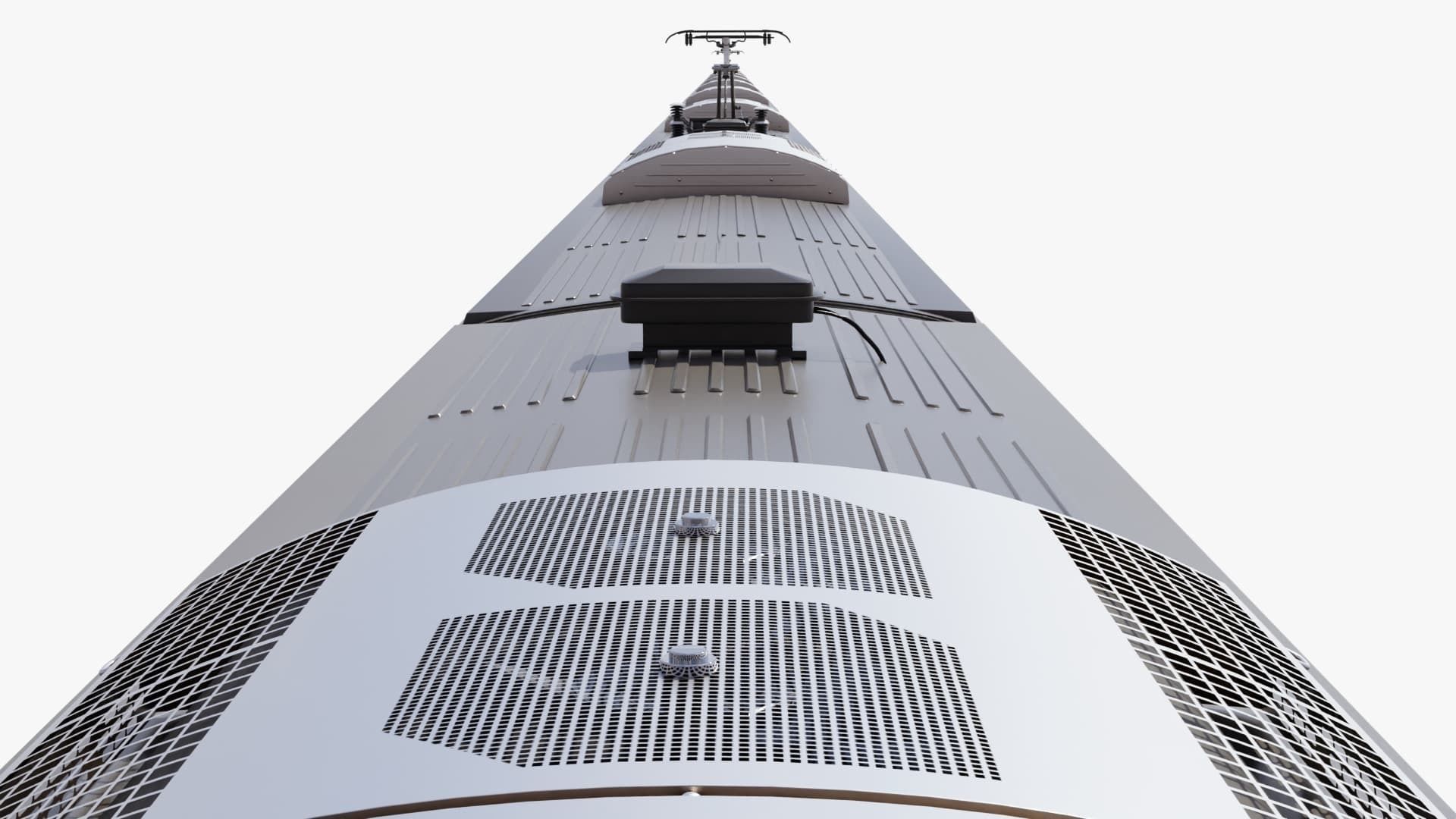 Rigged Train Japan Keihin-Tohoku E233 Series 3D model_14