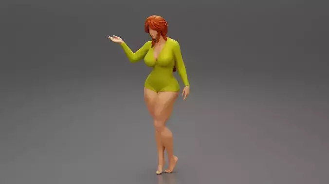 Sexy Woman in Sleepwear