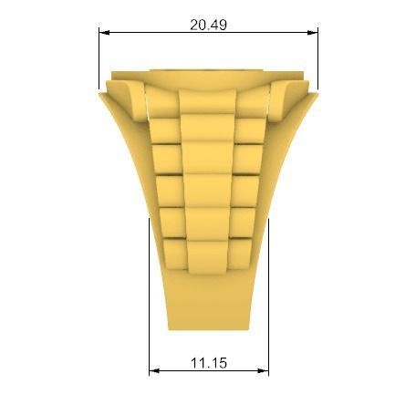 Bitcoin Ring STL 3D print model_2