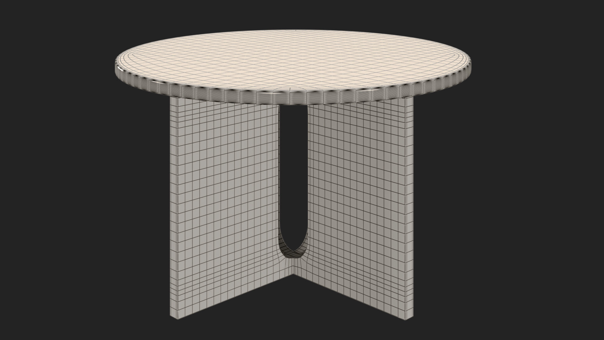 3D Androgyne Dining Table 3D model_8