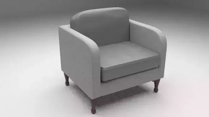 Leather Cushion Armchair