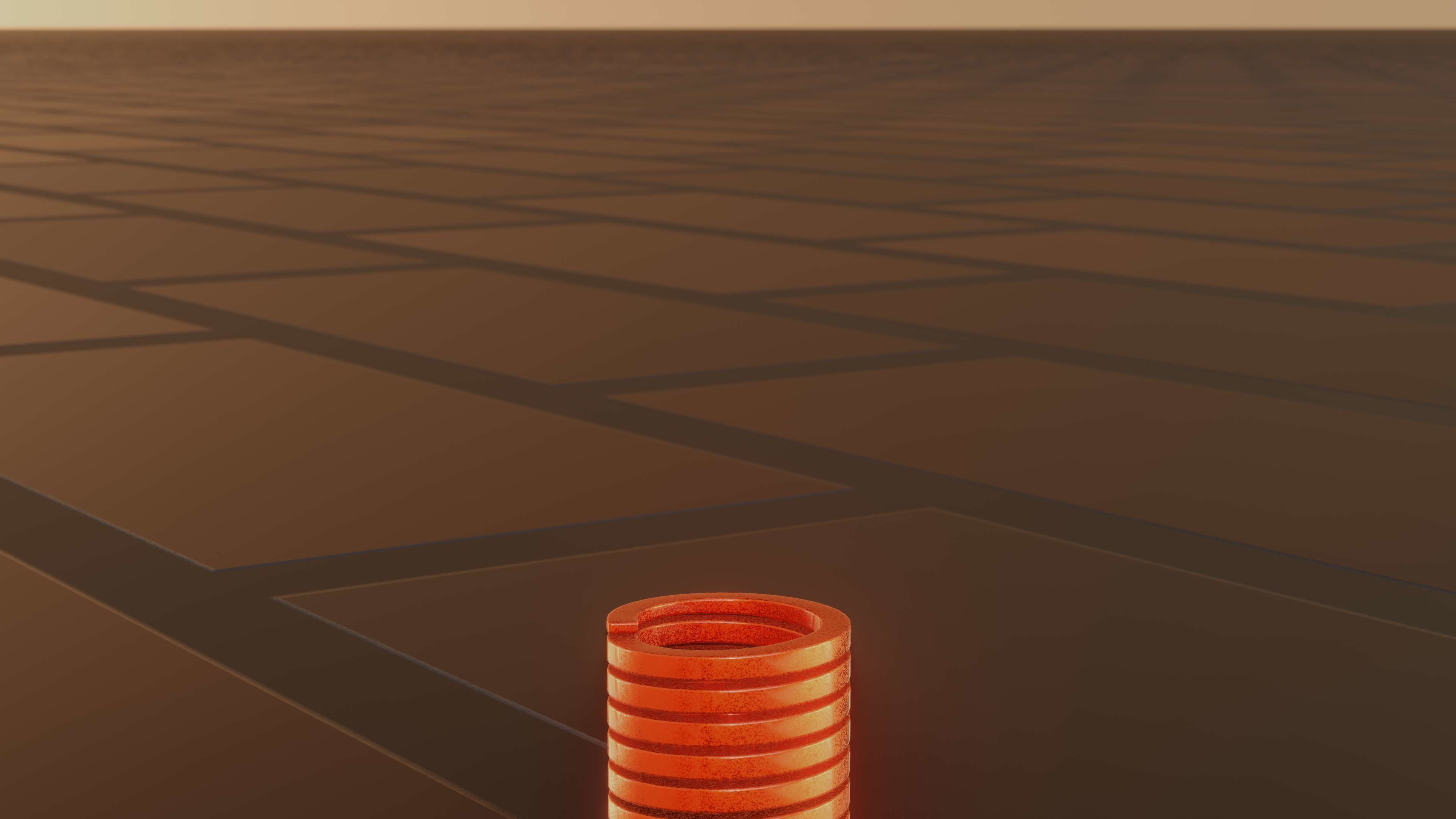 E-Scooter Spring with Procedural PBR Material Setup 3D model_52