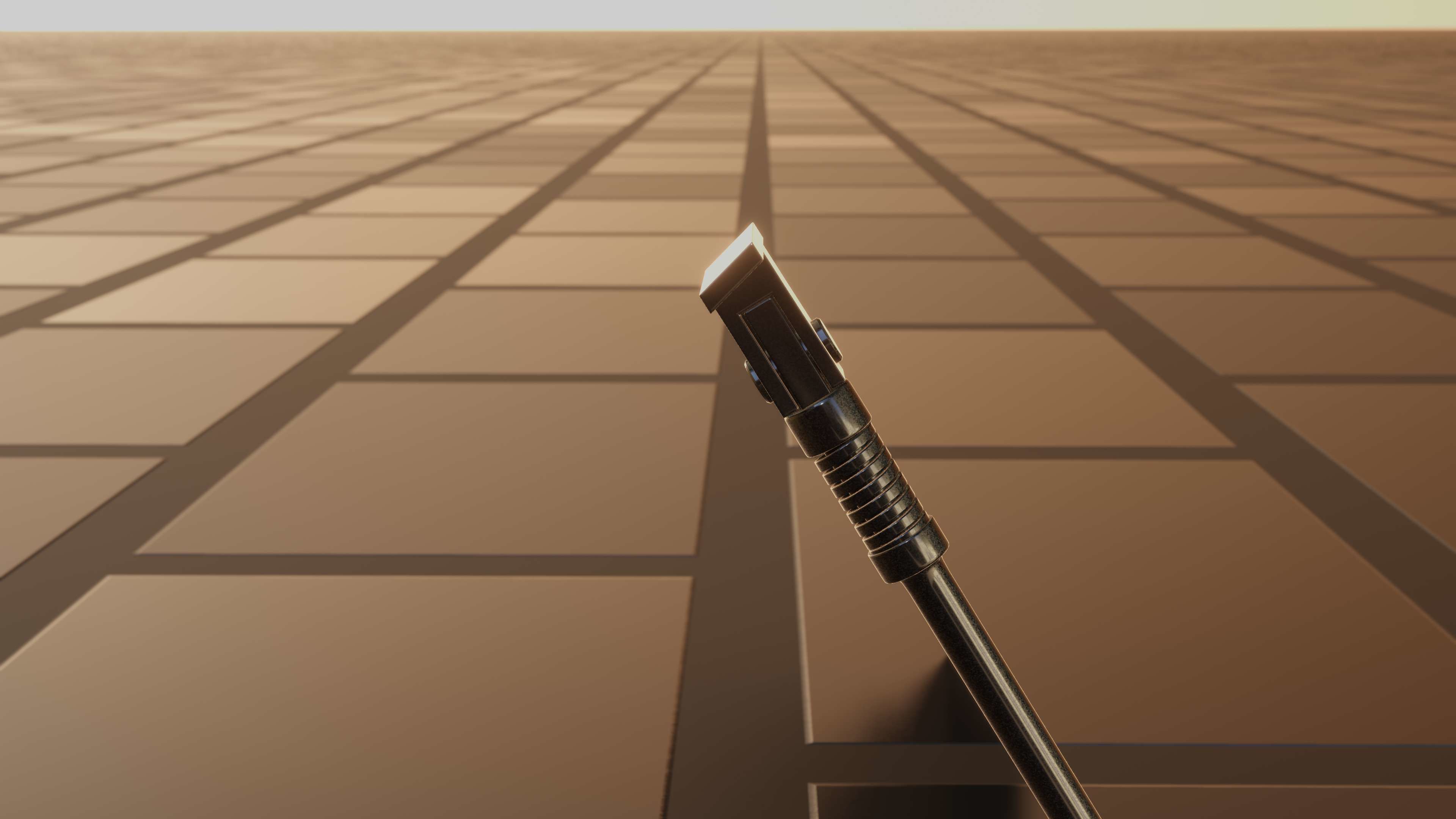 E-Scooter Stand with Procedural PBR Material Setup 3D model_77