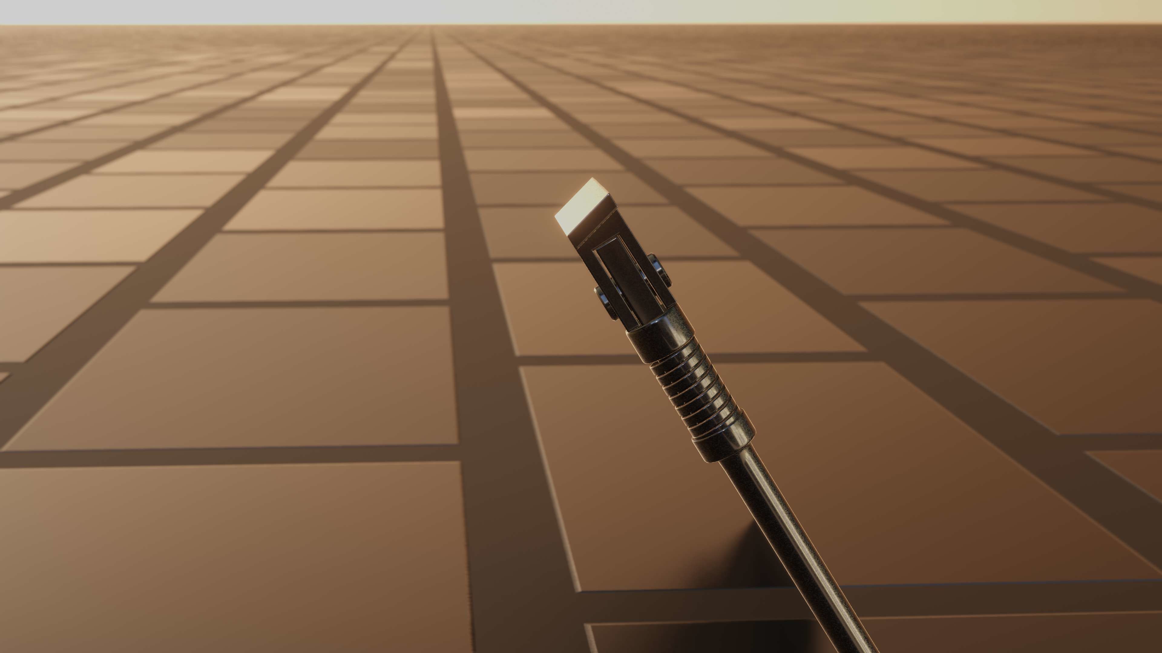 E-Scooter Stand with Procedural PBR Material Setup 3D model_64