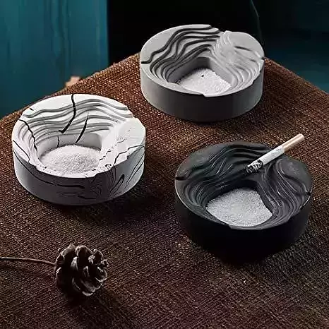 Geometry Cigar Cigarette Ashtray 3D print model