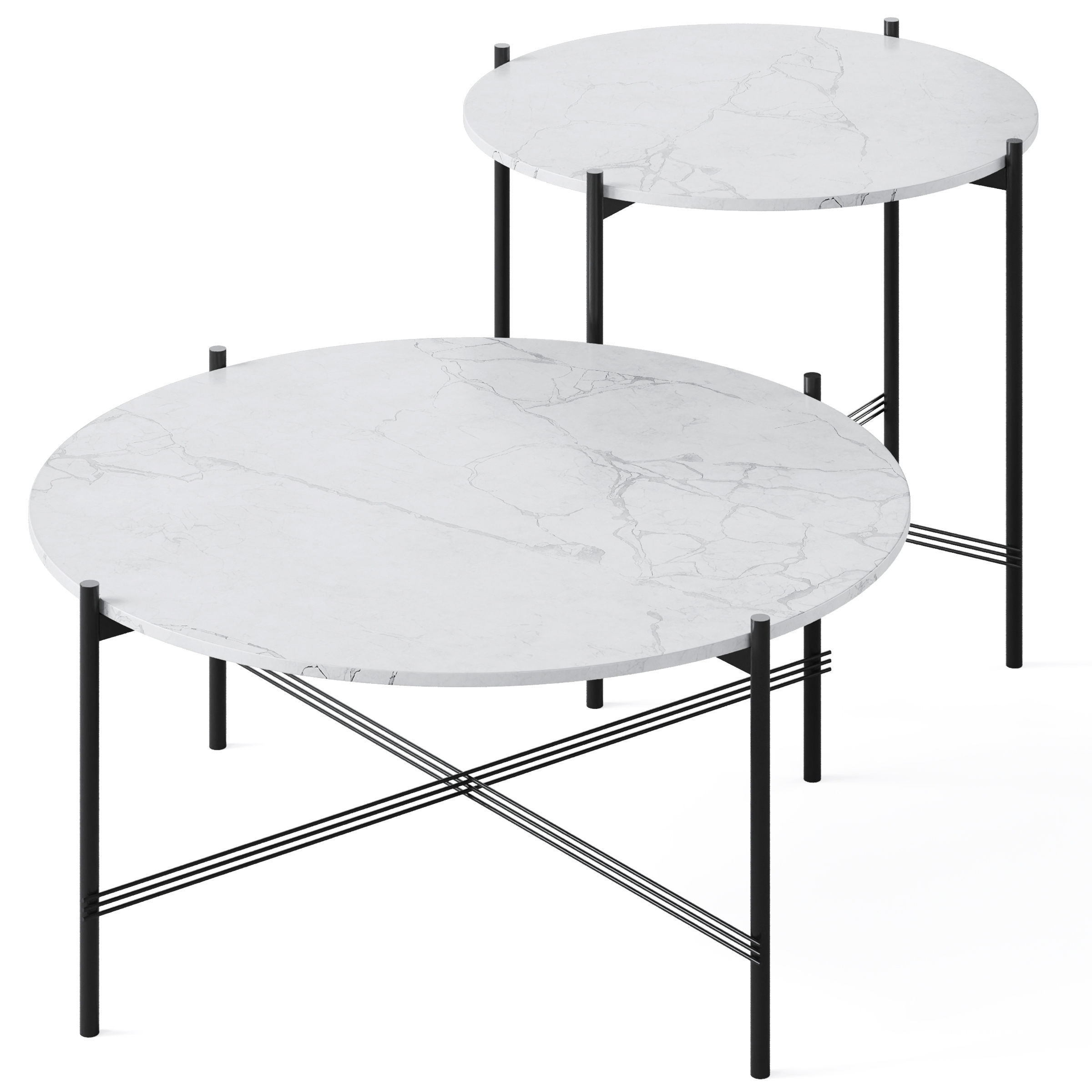 Coffee table Lacio by Cosmo 3D model_1