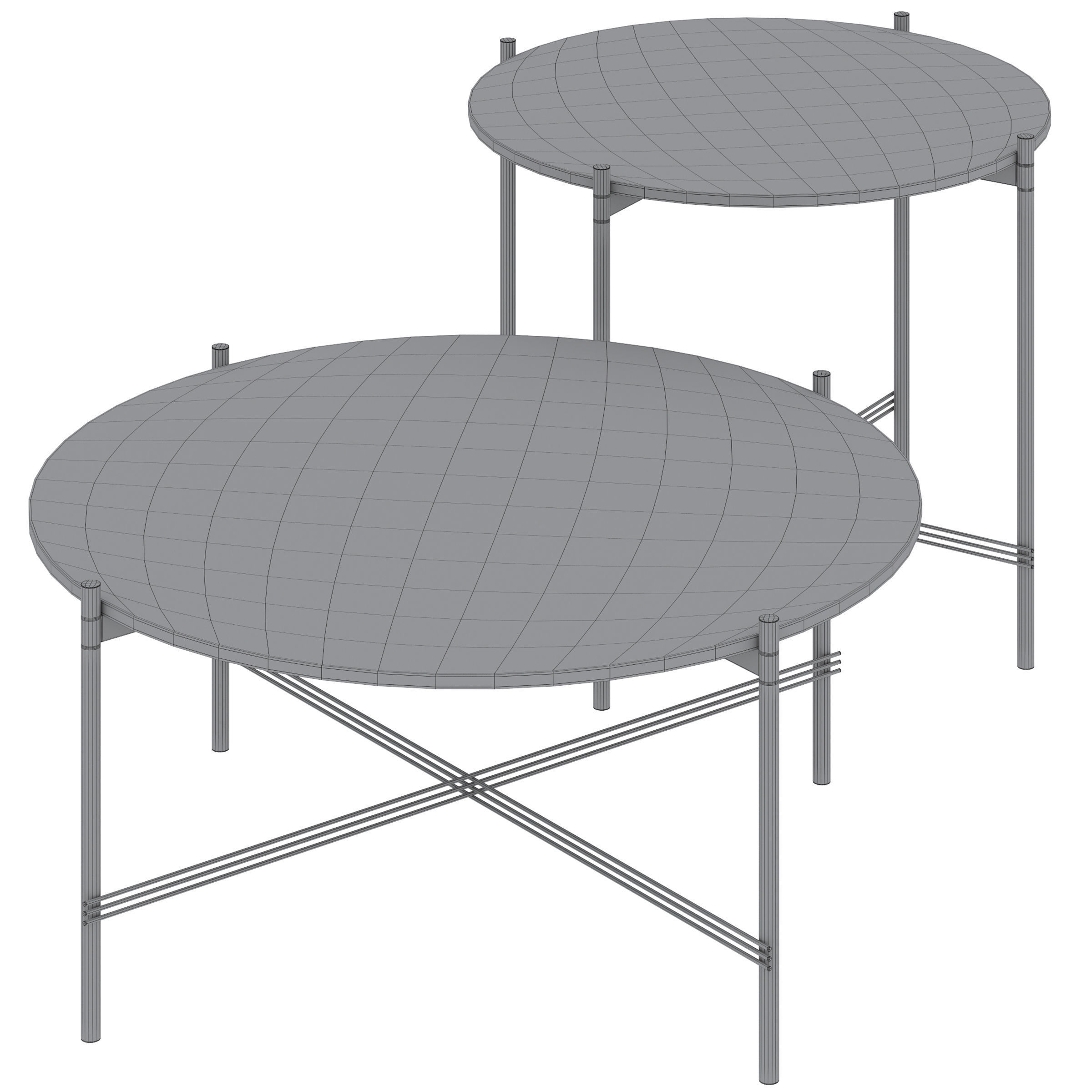 Coffee table Lacio by Cosmo 3D model_4