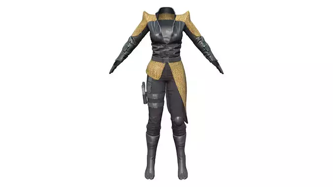 Concept Sci-Fi Full Combat Outfit