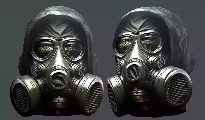 Helmet 3d model military combat Military Low-poly