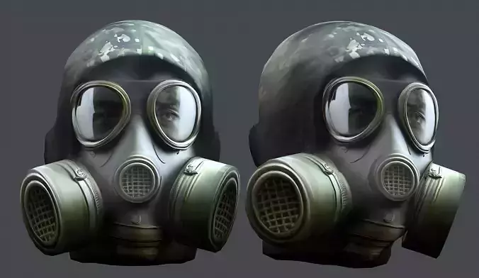 Helmet 3d model military combat Military Low-poly