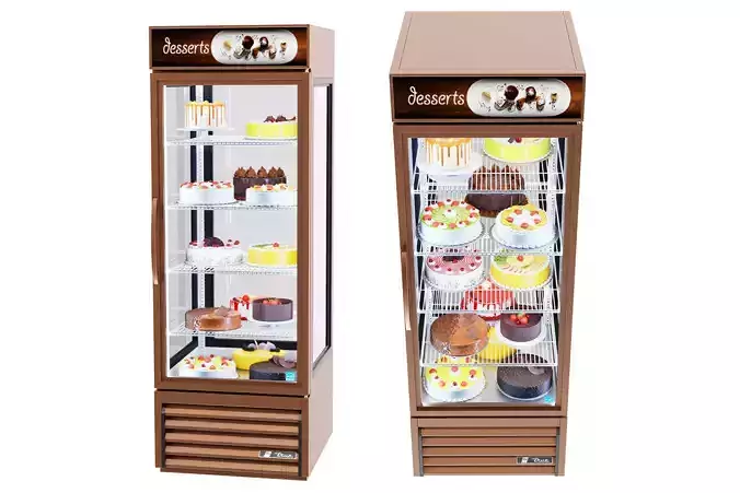 True G4SM Dessert Display 3D model