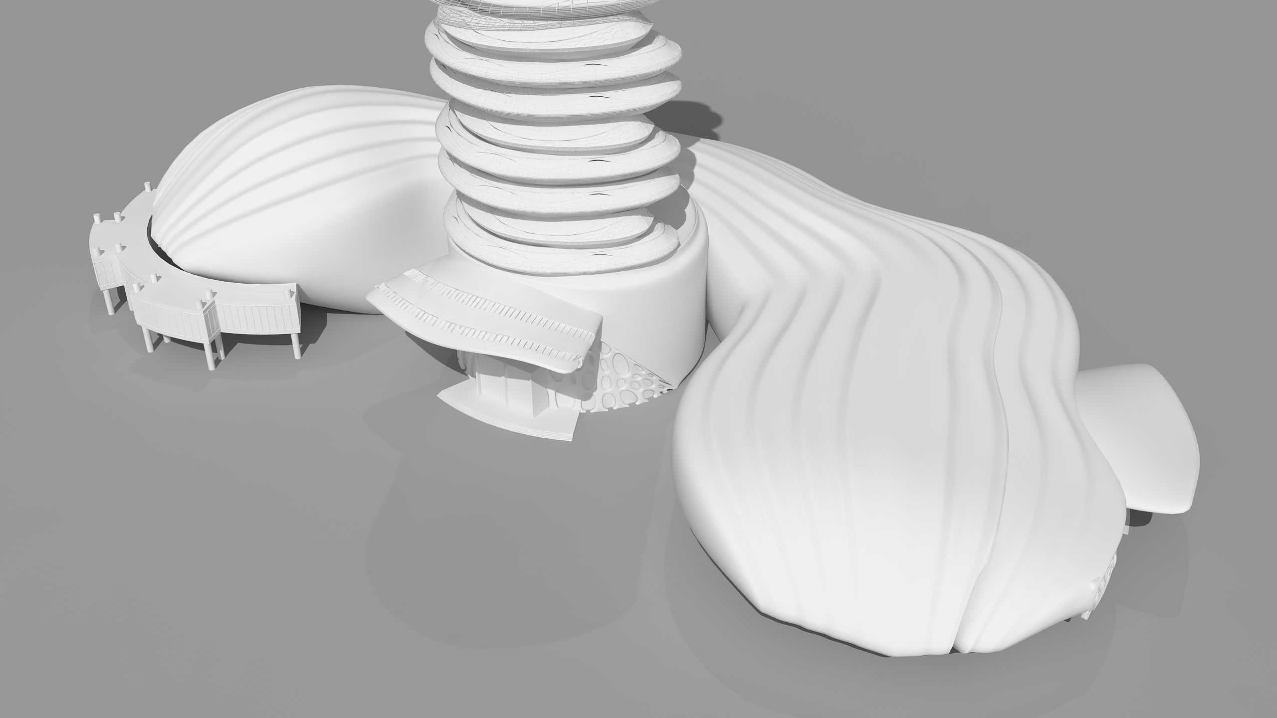 0114 - Organic Skyscraper 3D model_17