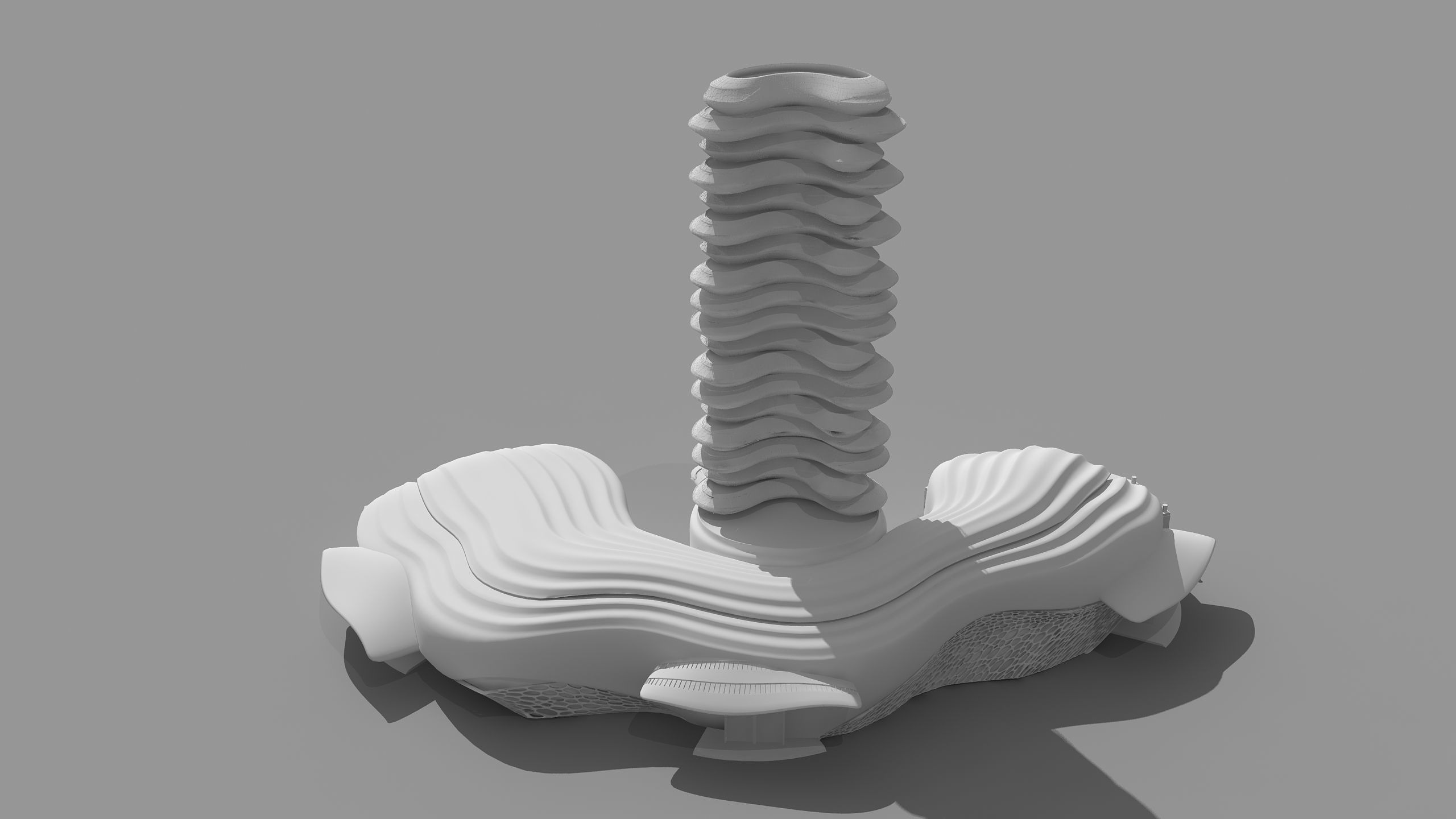 0114 - Organic Skyscraper 3D model_12