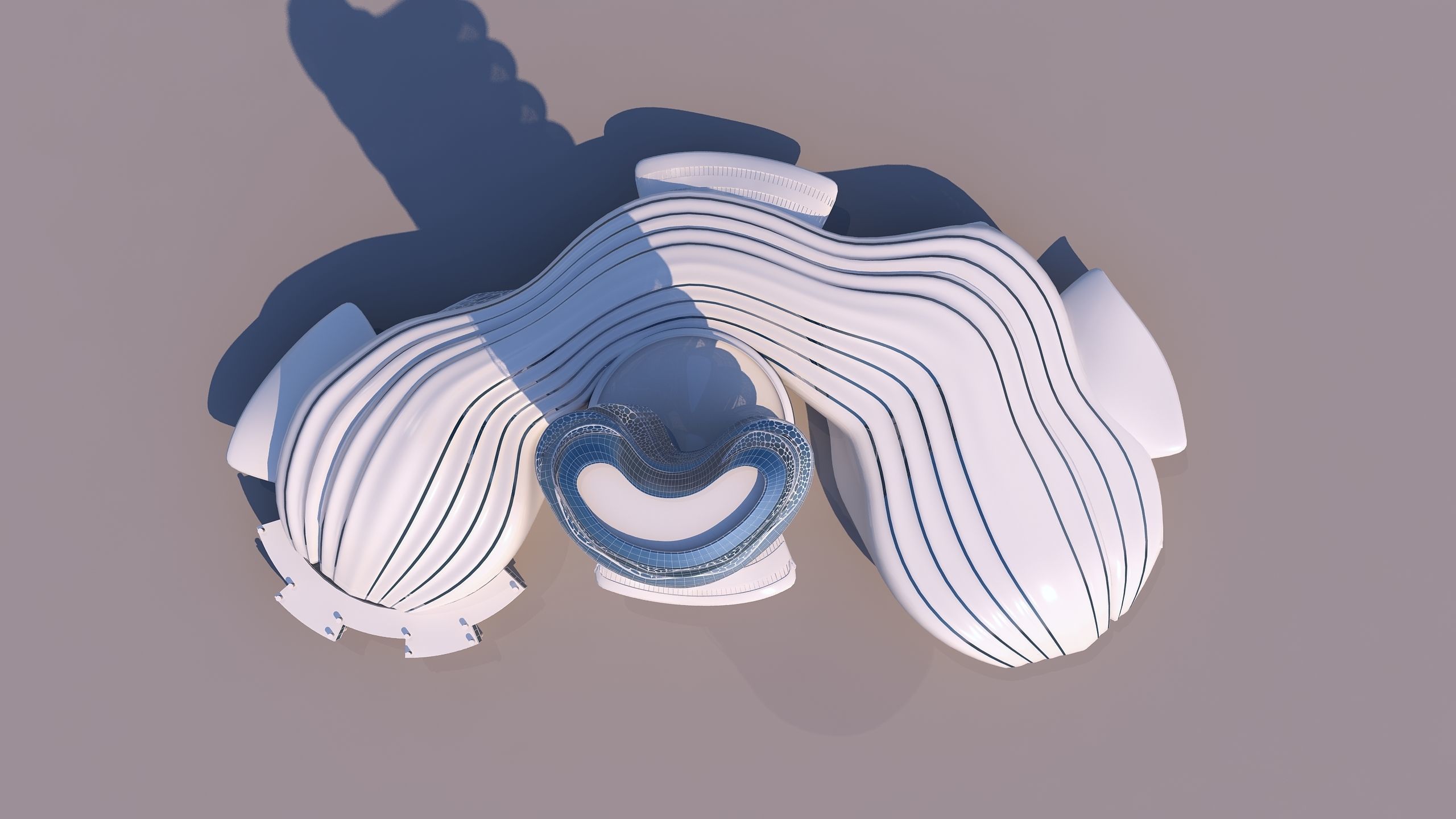 0114 - Organic Skyscraper 3D model_10