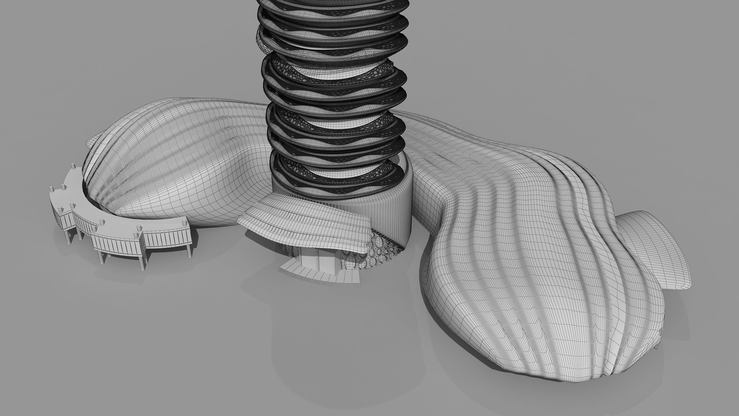 0114 - Organic Skyscraper 3D model_23