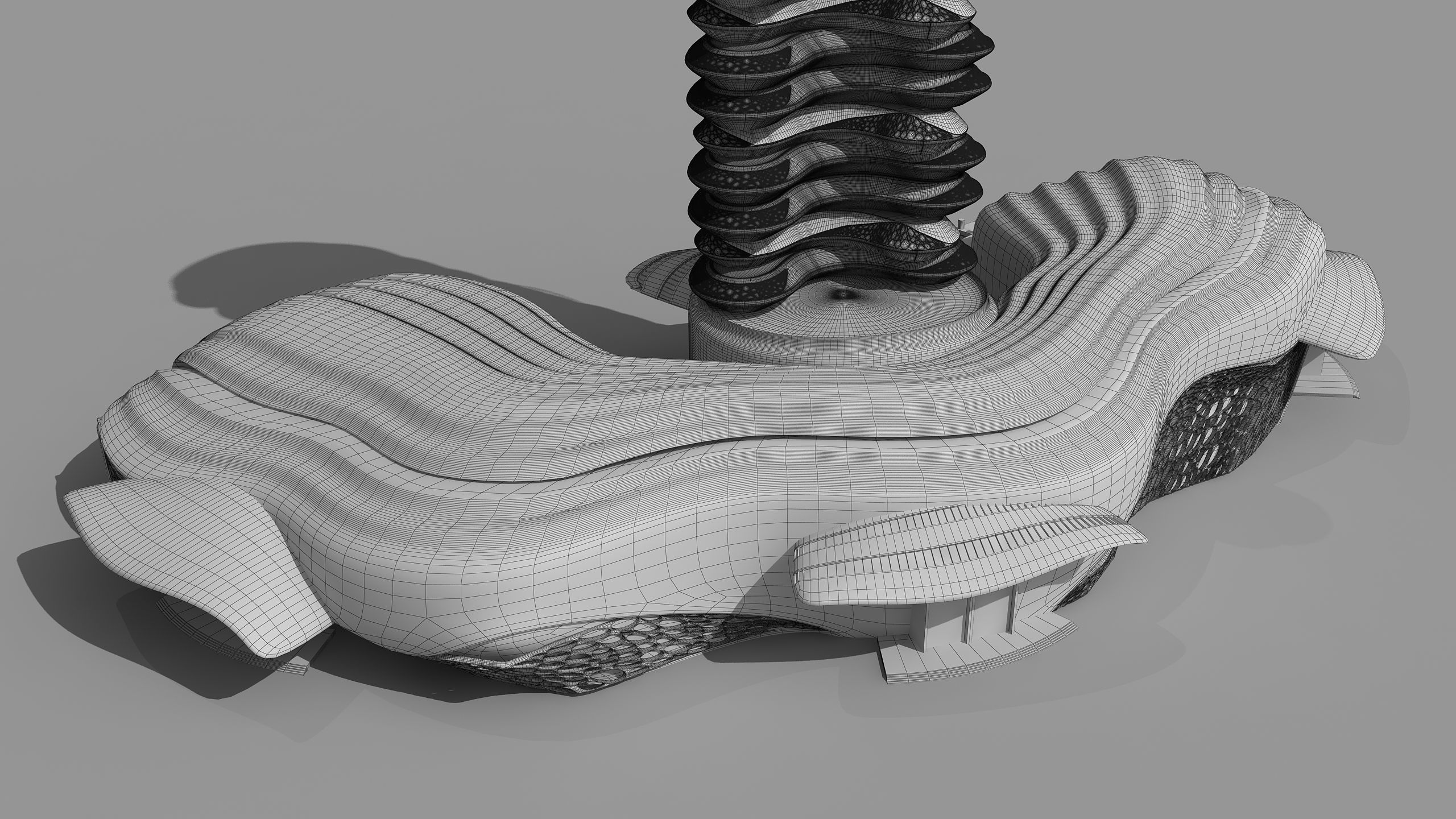 0114 - Organic Skyscraper 3D model_24