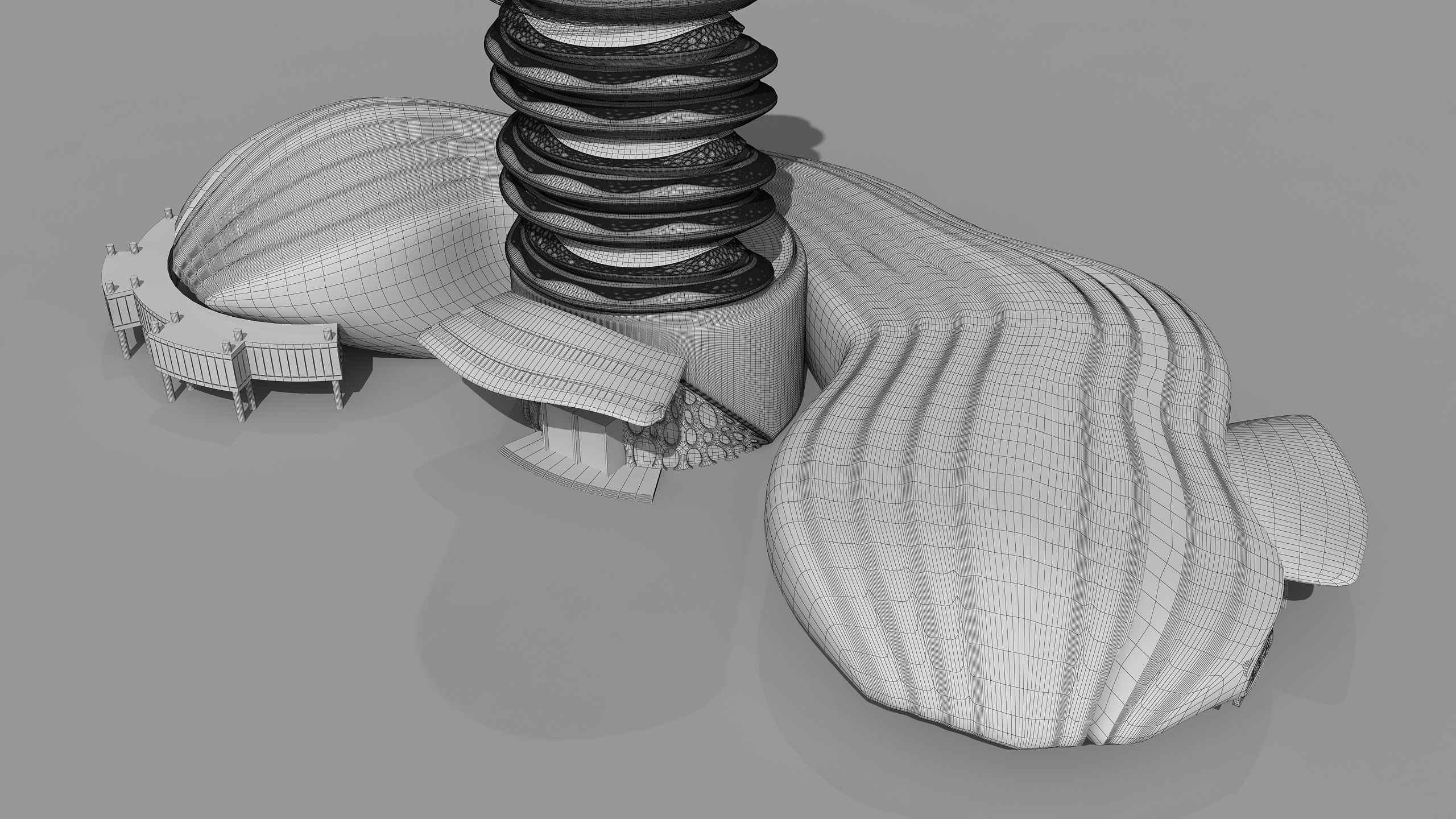 0114 - Organic Skyscraper 3D model_27