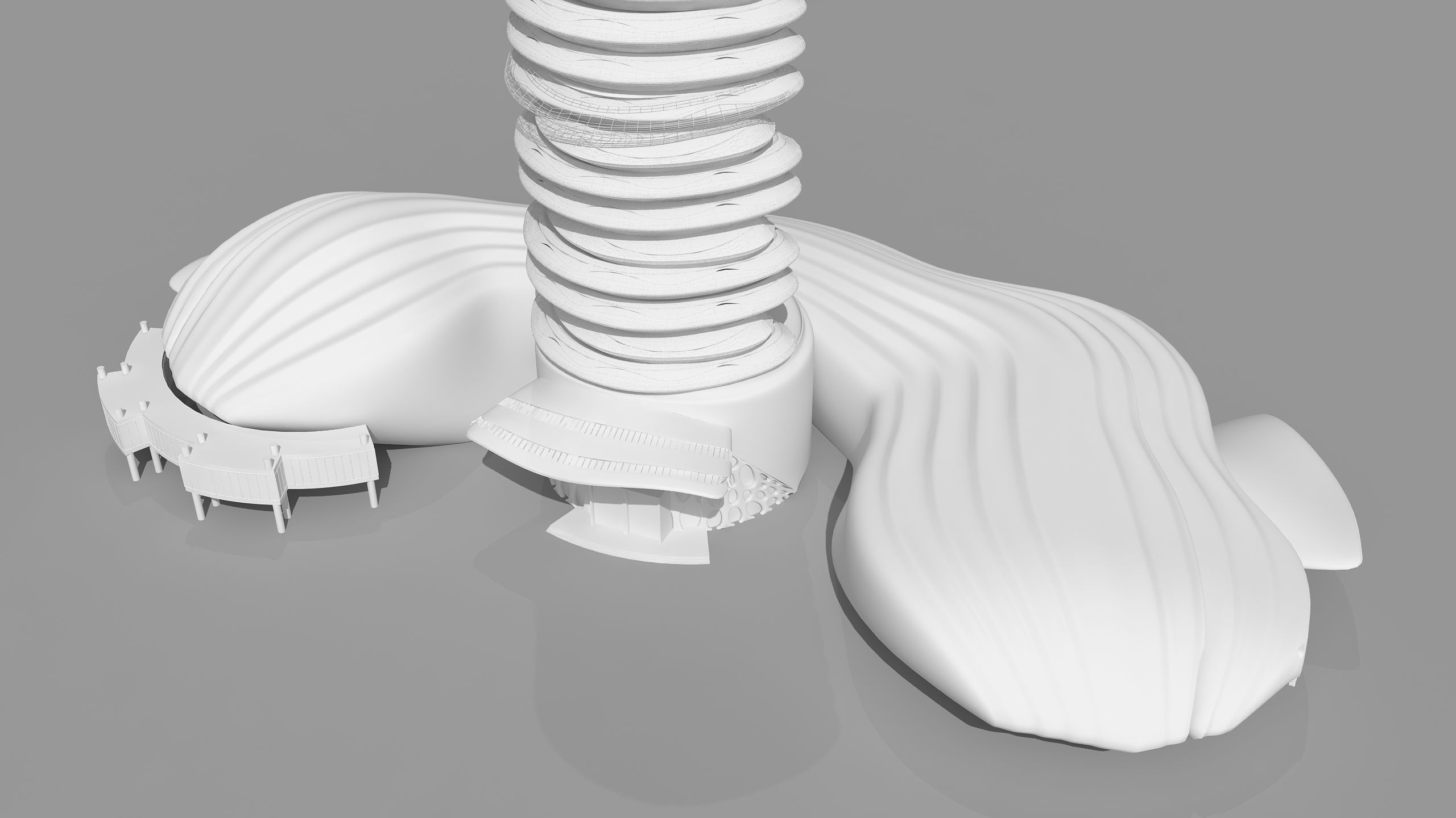 0114 - Organic Skyscraper 3D model_13