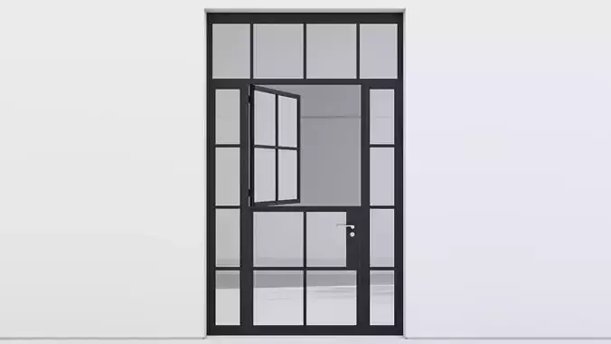 Aluminium door 165