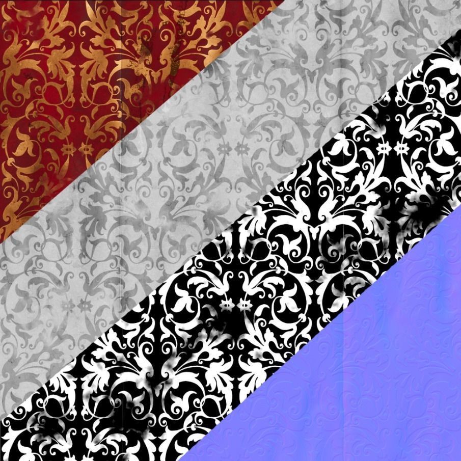 Victorian Wallpaper Texture_9