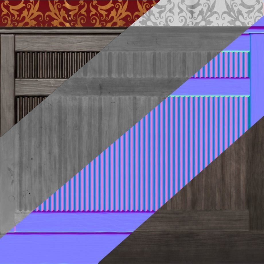 Victorian Wallpaper Texture_7