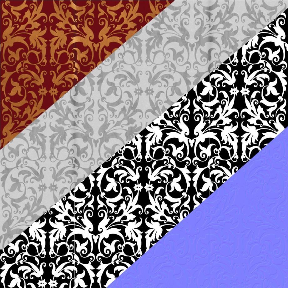 Victorian Wallpaper Texture_6
