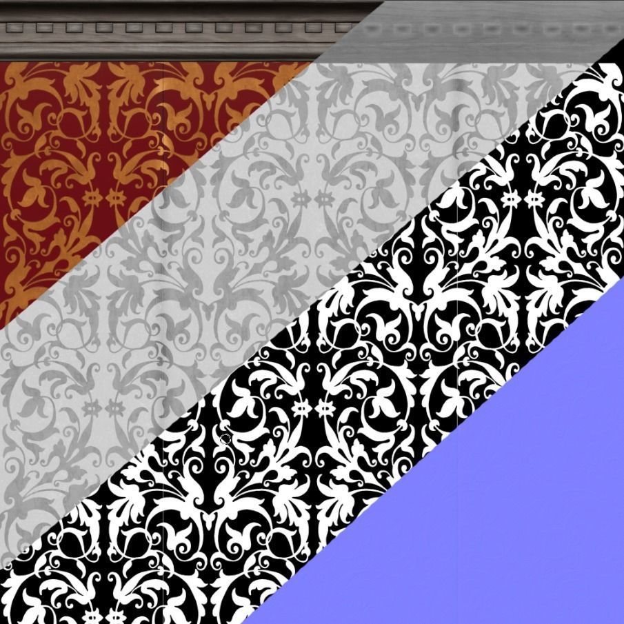 Victorian Wallpaper Texture_5