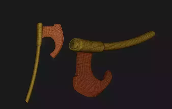 Axe With Subdivisions