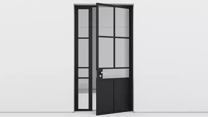 Aluminium door 166