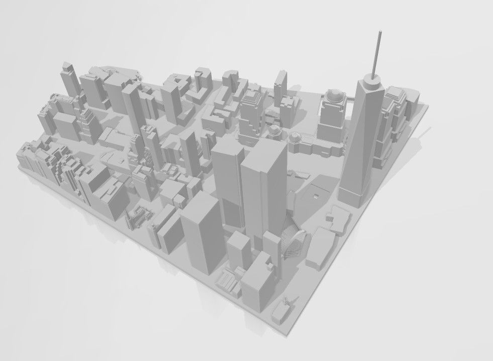 NEW YORK 3D MODEL 3D print model_2