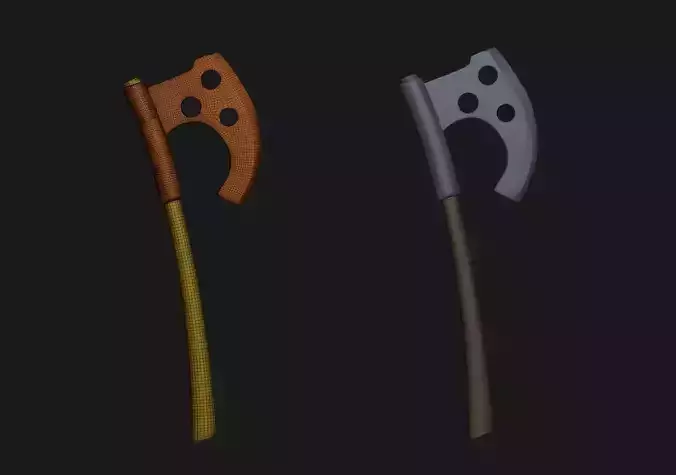 Axe 3 two different axes